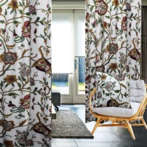 Kashmiri Crewel brings floral motifs and traditional craftsmanship into contemporary homes.